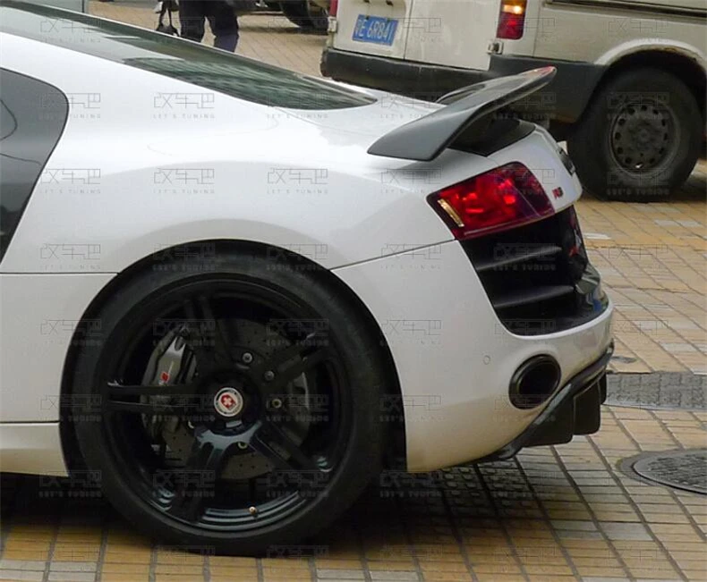 Спойлер для Audi R8 V8 V10 GT 2007 2008 2009 2010 2011 2012 2013 2014 2015 Высокое качество Настоящее