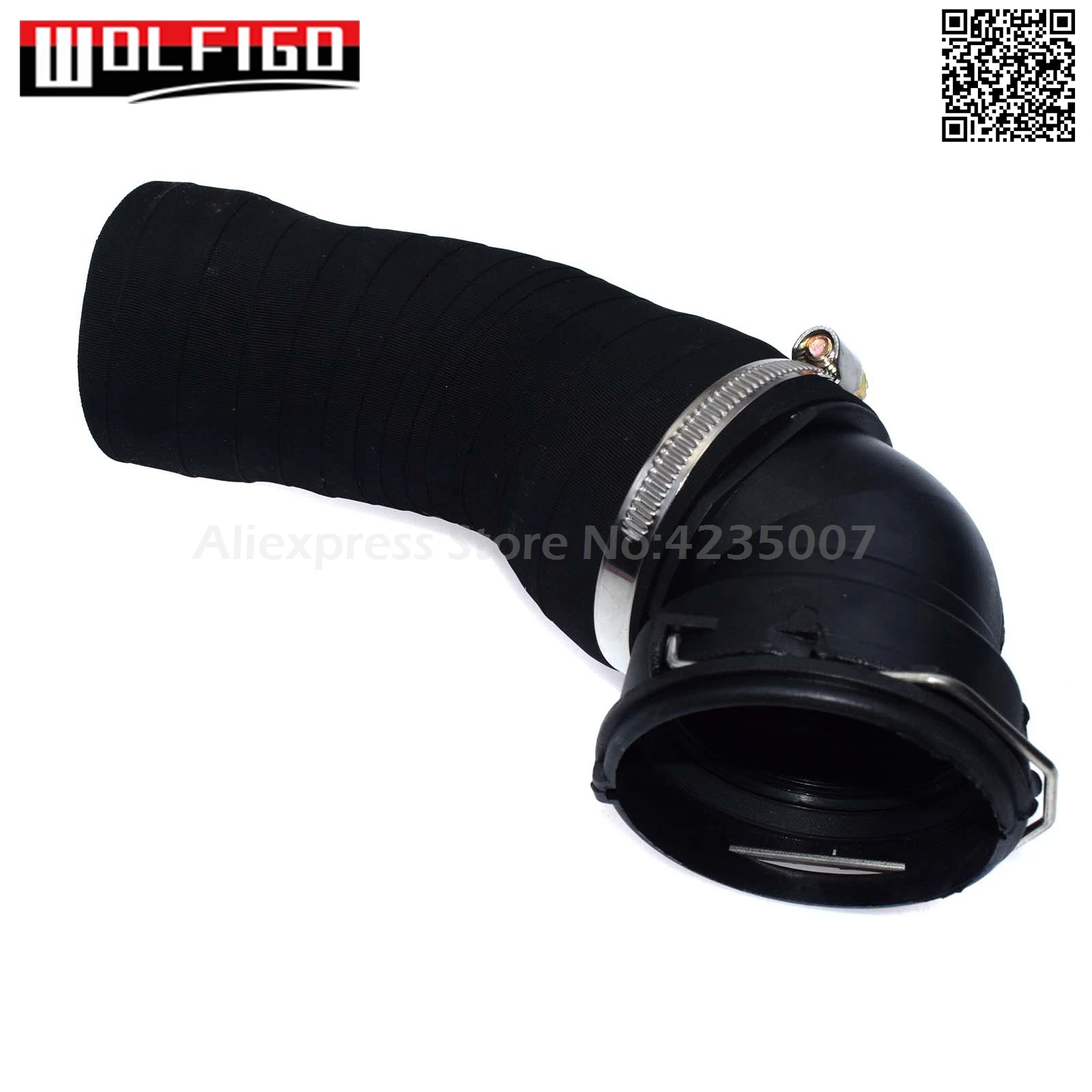 WOLFIGO Новый турбошланг для BMW 5 серии E60 E61 525D 525XD 530D 520D 530XD 11617799401 11617799402 11617799398