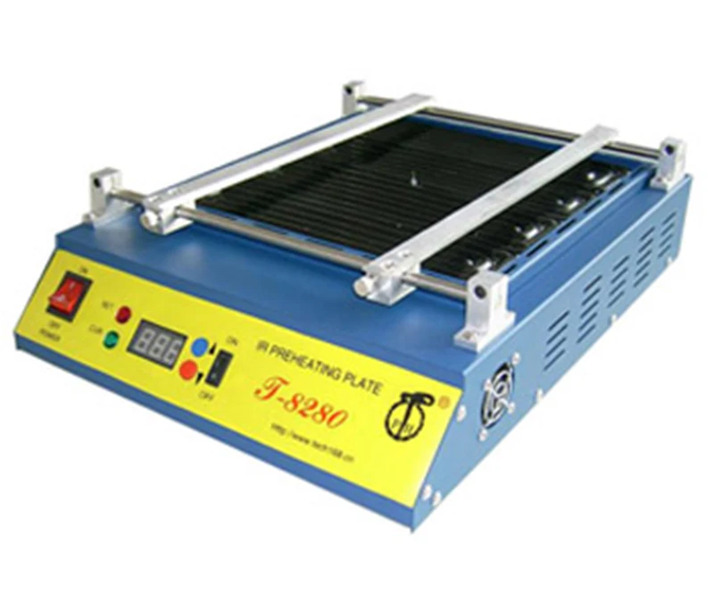 

220V or 110V Puhui T8280 PCB Preheater IR Preheating Plate T-8280 IR-Preheating Oven 0-450degree Celsius Solder Repair