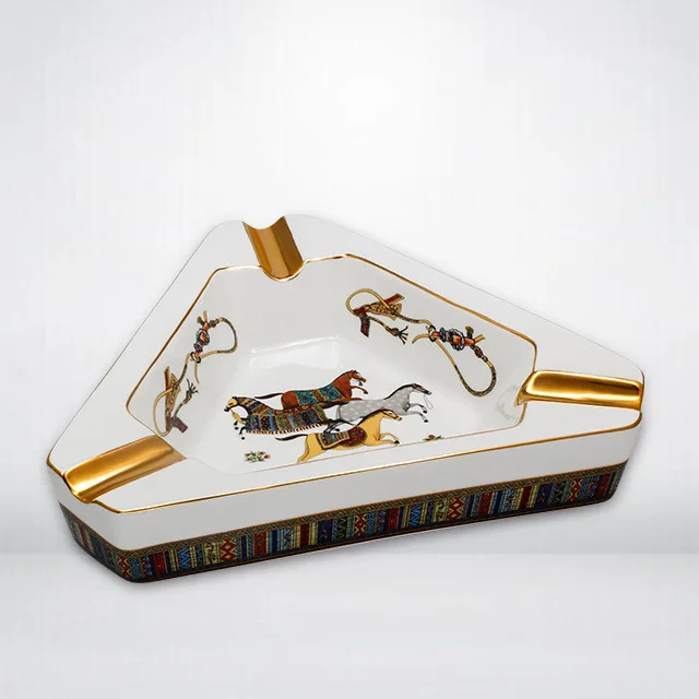 Гаджеты для сигар домашняя пепельница портативный керамический лоток 3