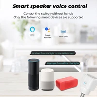 20a wifi wireless eu adaptor smart plug power monitor automation socket remote voice app control timing for google home alexa