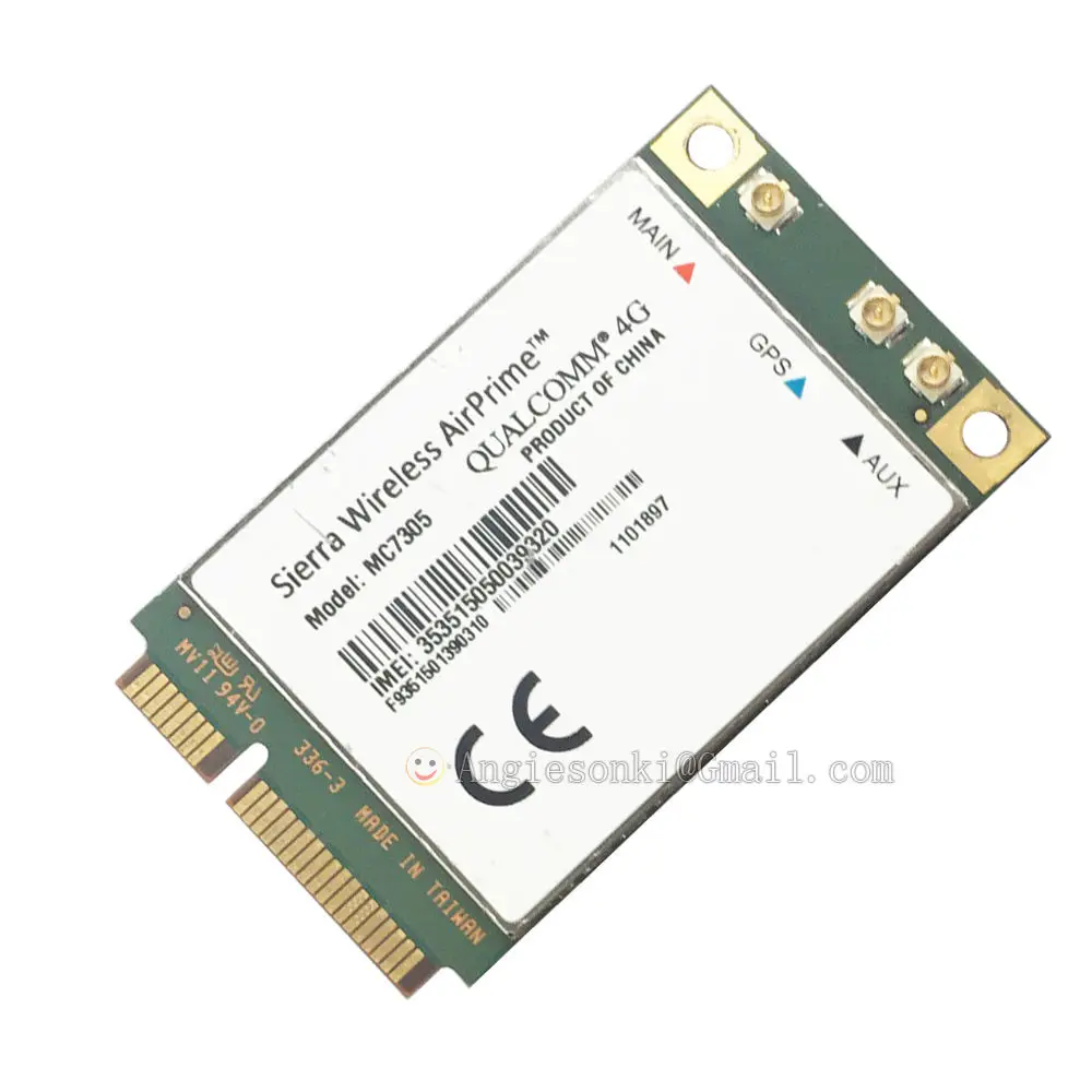 Разблокирована Sierra Wireless Airprime MC7305 4G 3G 100Mb Mini PCI-E M.2 Wi-Fi WWAN карты Модуль к оператору