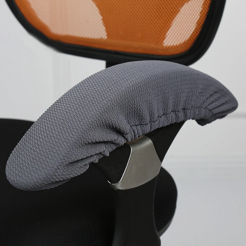 2 шт. сплошной Цвет стул подушки подлокотники для Офис кресла подлокотник