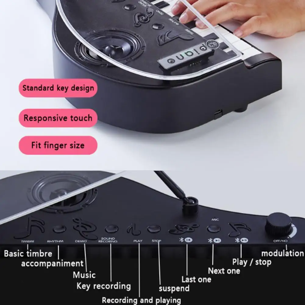 

Children's Toy Piano 31 Key Multifunction Bluetooth Keyboard Toy Child Birthday Gift Piano Early Learning Toys For Children