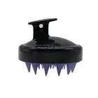 Массажная щетка для мытья ковра силиконовая головка тела щетка для массажа головы гребень уход за волосами Расческа Щетка для ванны душа