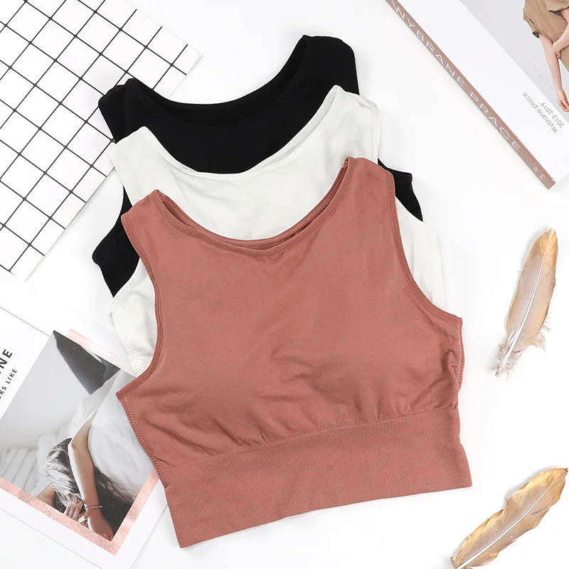 Топ женский бесшовный без косточек для тренажерного зала | Женская одежда