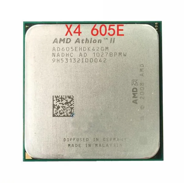 AMD Athlon II X4 605E X605E четырехъядерный процессор AM3 938 100% рабочий для настольного ПК|desktop