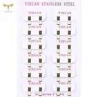 Серьги-кольца унисекс, круглые, симметричные, 3 цвета, 2021