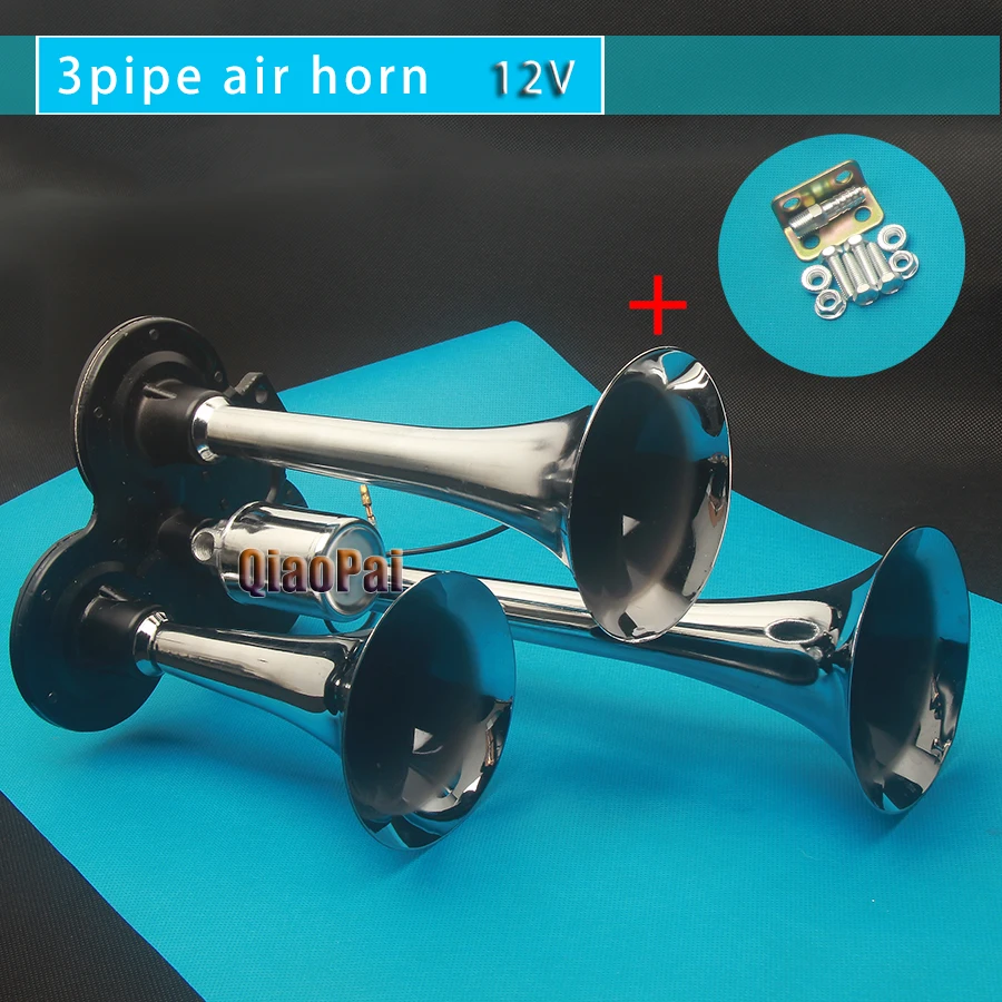 Автомобильный воздушный компрессор 3 трубы 12 В 150psi | Автомобили и мотоциклы