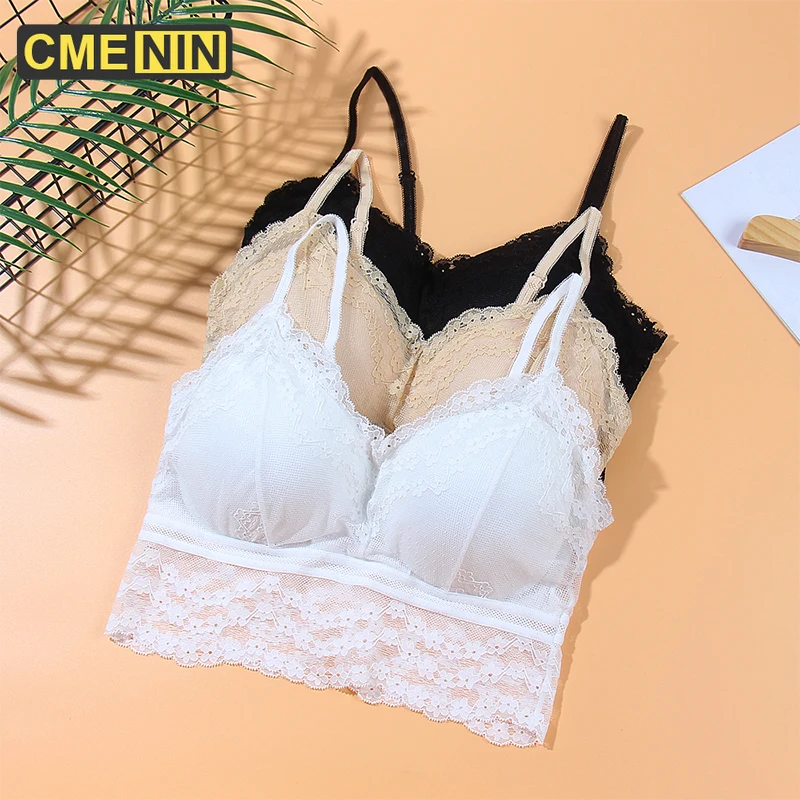 Бюстгальтер пуш ап женский без косточек пикантное нижнее белье модный Бралетт