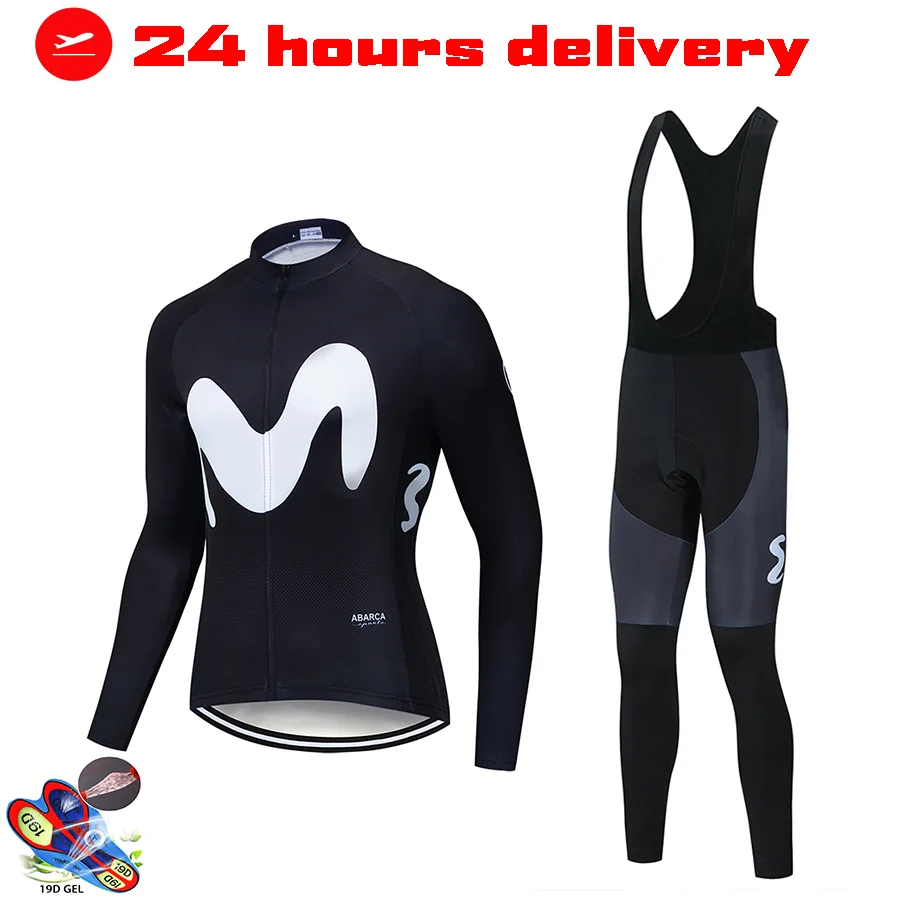 

2021 Movistar, командные вело-Джерси с длинным рукавом, Ropa Ciclismo Maillot, велосипедная одежда, Дышащая Mtb Одежда для езды на велосипеде
