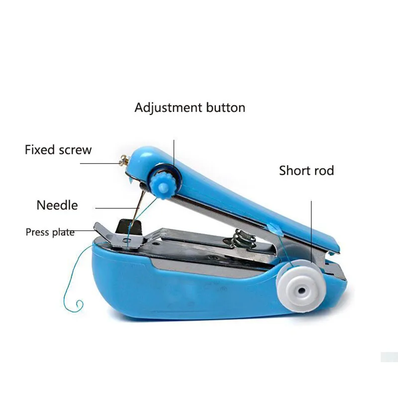 1 шт. портативная ручная швейная машинка|Швейные машины| |
