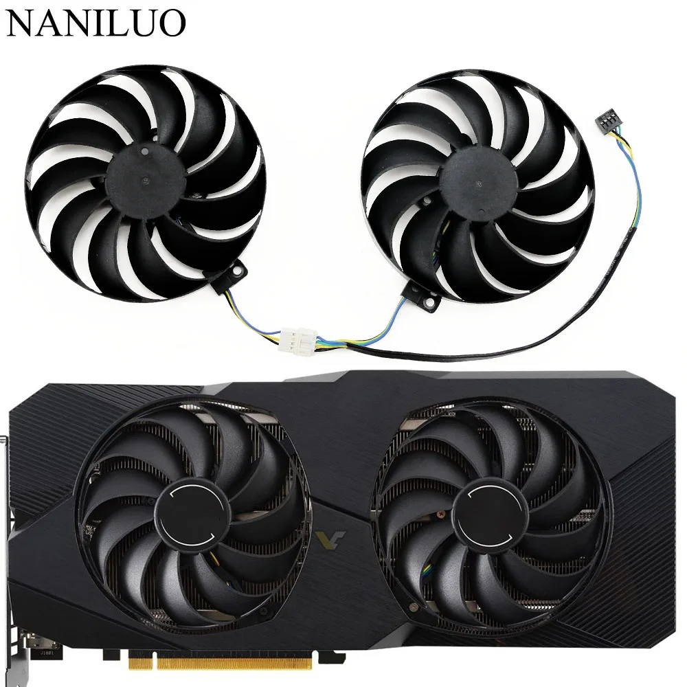 

95MM 12V 0.50A T129215SU FDC10U12S9-C 4Pin 5600XT 5700XT graphics card fan for ASUS Radeon RX 5700 5600 XT DUAL EVO OC