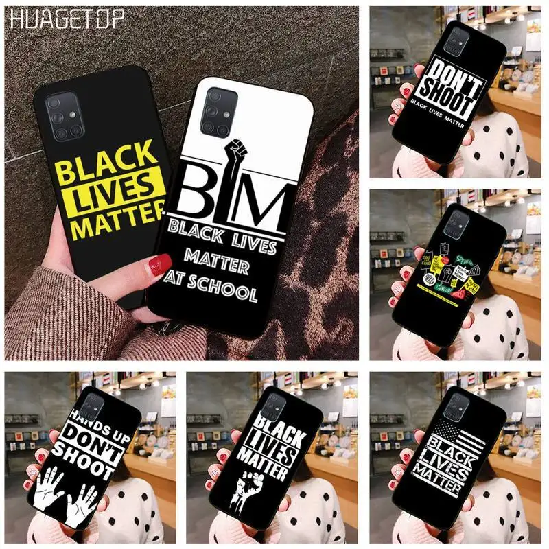 

BLM Don't Shoot Black Lives Matter Phone Case For Samsung Galaxy A21S A01 A11 A31 A81 A10 A20E A30 A40 A50 A70 A80 A71 A51