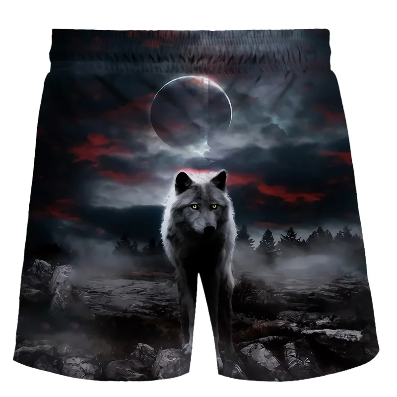 

2021 summer new sports and leisure cool beach shorts men's jogging polyester speed dragon skateboard gym fitness beach shorts