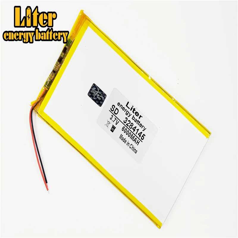 

li-po 3.7v 6000mAH (polymer lithium ion battery) Li-ion battery for tablet pc 9.7 inch 10.1 inch speaker 3284145