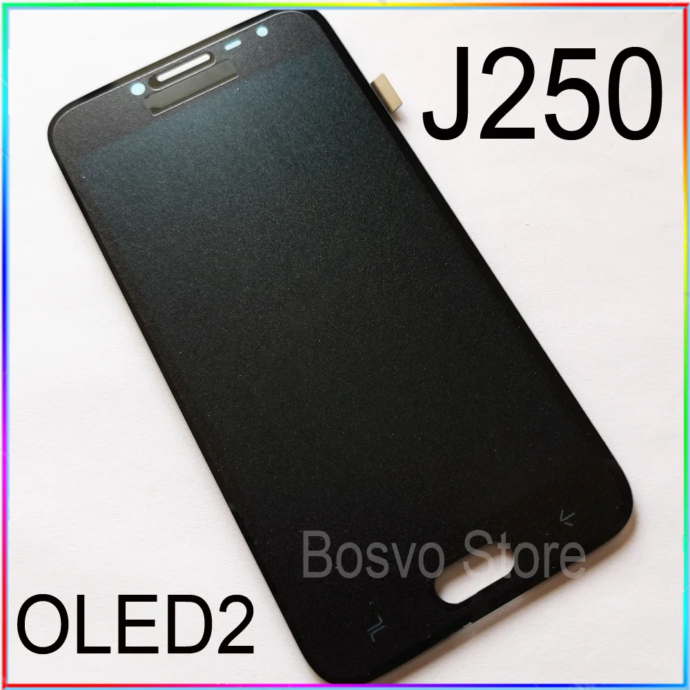 Pantalla LCD para samsung J2 Pro J250, montaje de digitalizador t&aacute;ctil, venta al por mayor, 10 unids/lote-1