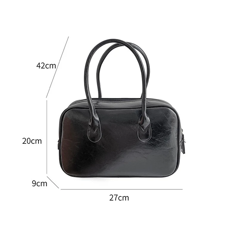 

2021 New Women's Bag Top Handle Handbags High Quality PU Leather Pillow Bag Korean Style Ladies Small Bags Whole Sale
