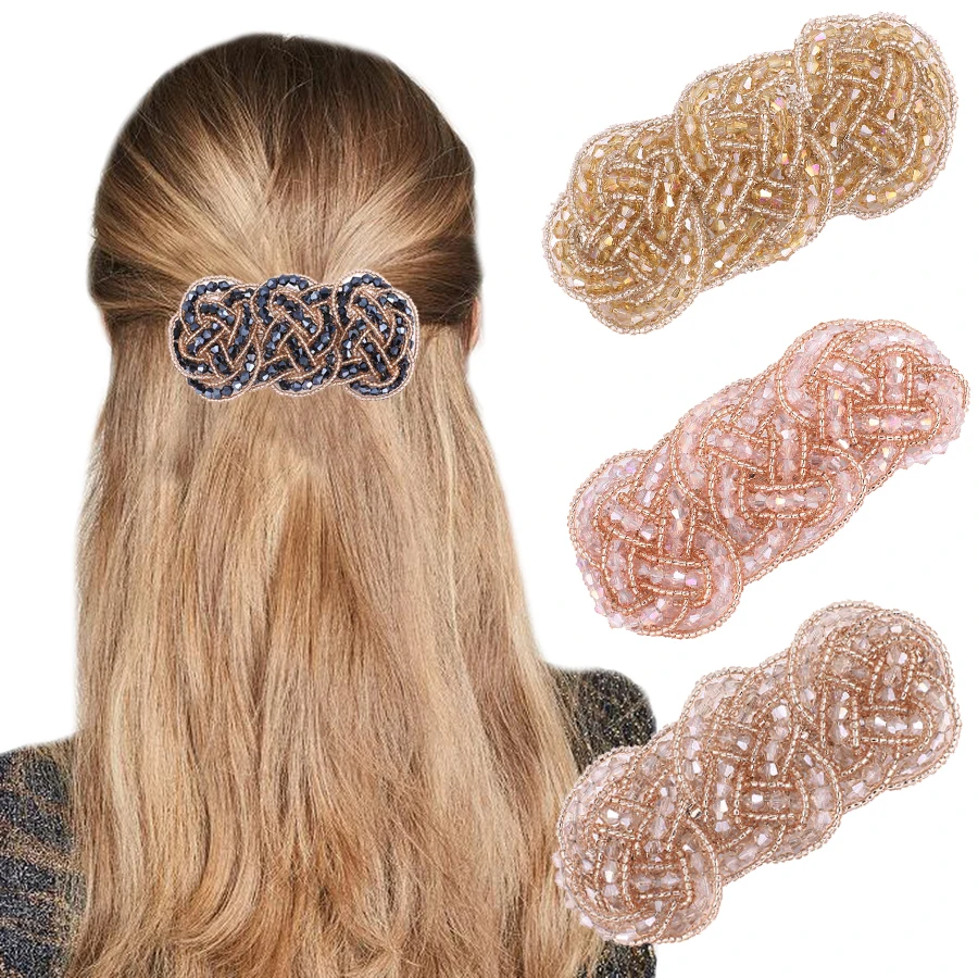 Заколка для волос женская Haimeikang Стразы |