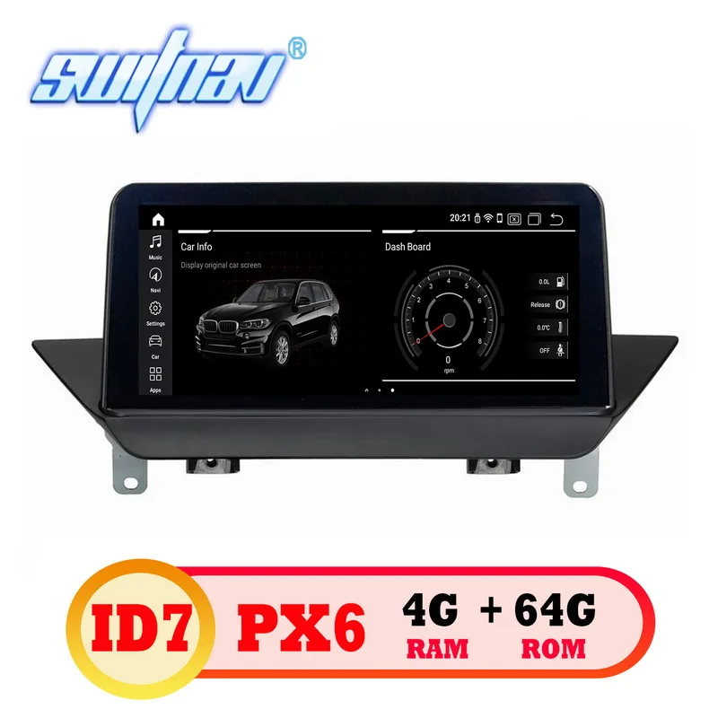 Switnav Android 9 0 4g 64g Автомобильный DVD для BMW X1 E84 с оригинальным экраном CIC система плеер