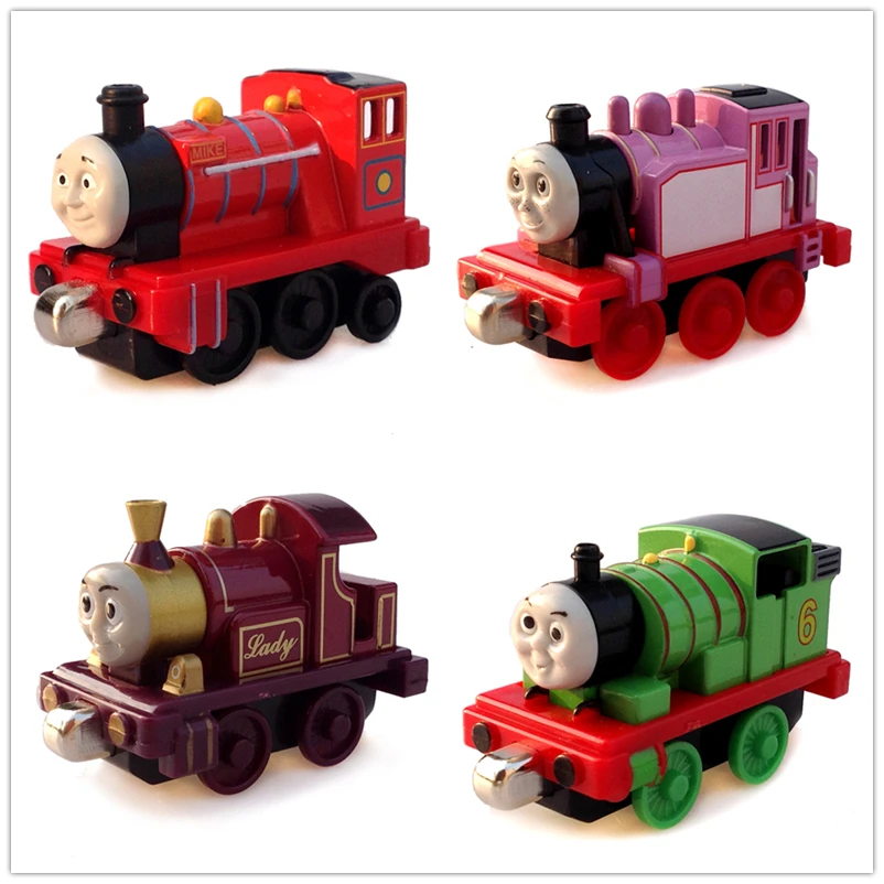 Genunie Томас и его друзья Trackmaster 1:43 картонная коробка сплав магнитный поезд ударопрочный высокое качество автомобиль детские игрушки подарок