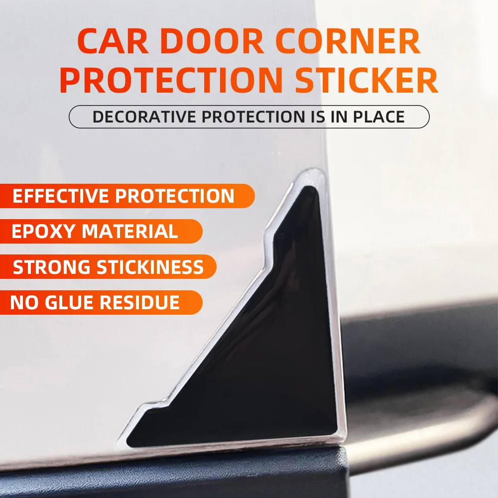2/4 шт. декоративные накладки на углы автомобильной двери |