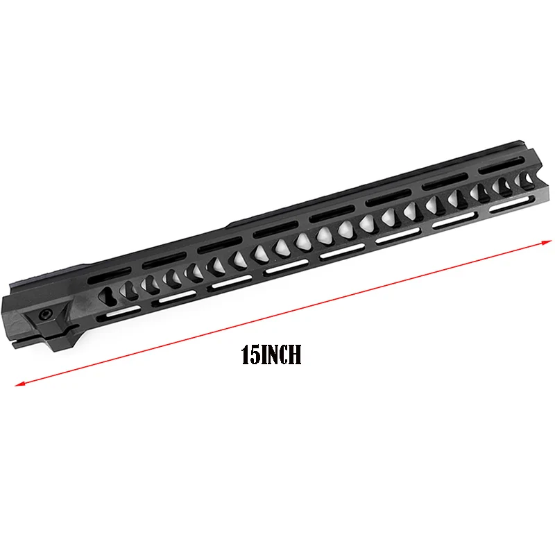 15inch Totrait Тактический 7/10/12/13,5 дюймов поплавок Keymod Handguard Пикатинни страйкбол 15 M4 Handguard карабин квадратный Mout huntig - Цвет: 15inch