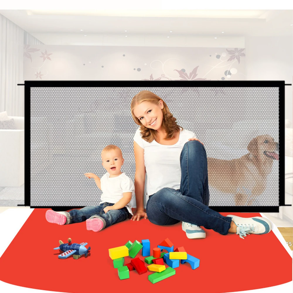 

Portable Dog Isolation Gate Net Folding Pet Isolation Obstacle Safety Fence Perros Accessories para mascotas cachorro Supplies