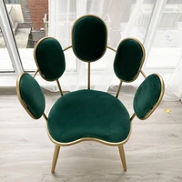 tt custom creative lazy sofa single balcony leisure chair high backrest recliner iron light luxury bedroom nordic