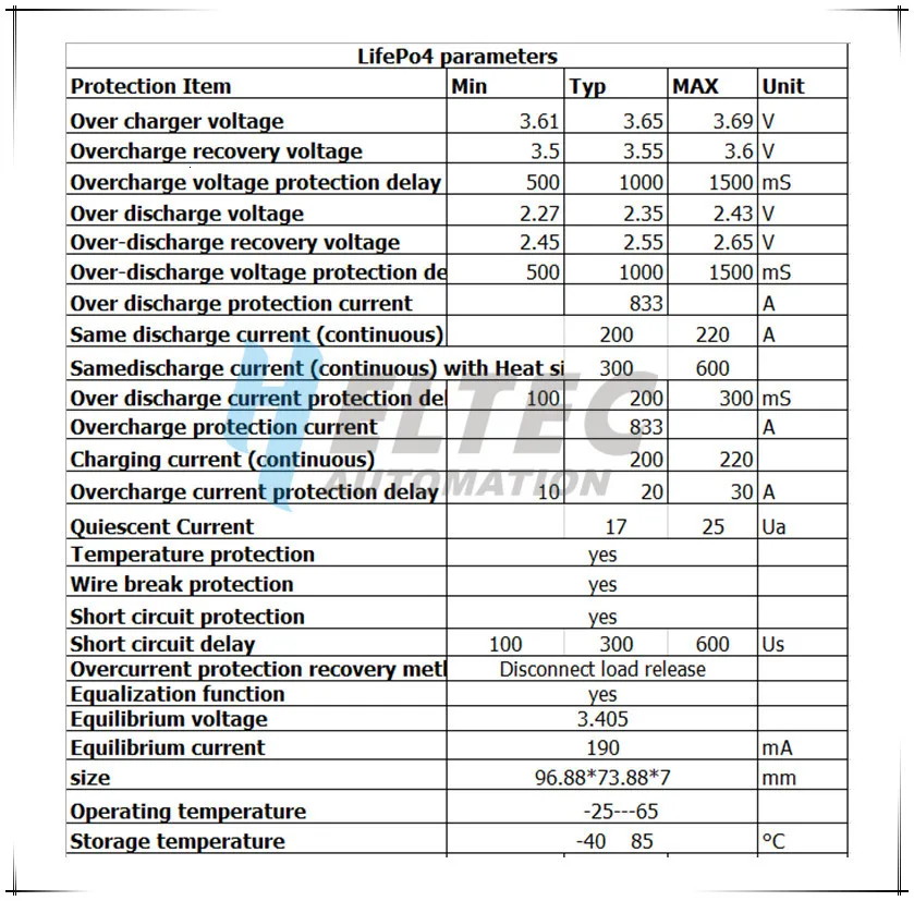 BMS 3 S/4S/5S 300A для корабельной машины Star/3,2 V LiFePo4/Ternary Lithiun железо фосфат/3,7 V литиевая батарея Защитная плата