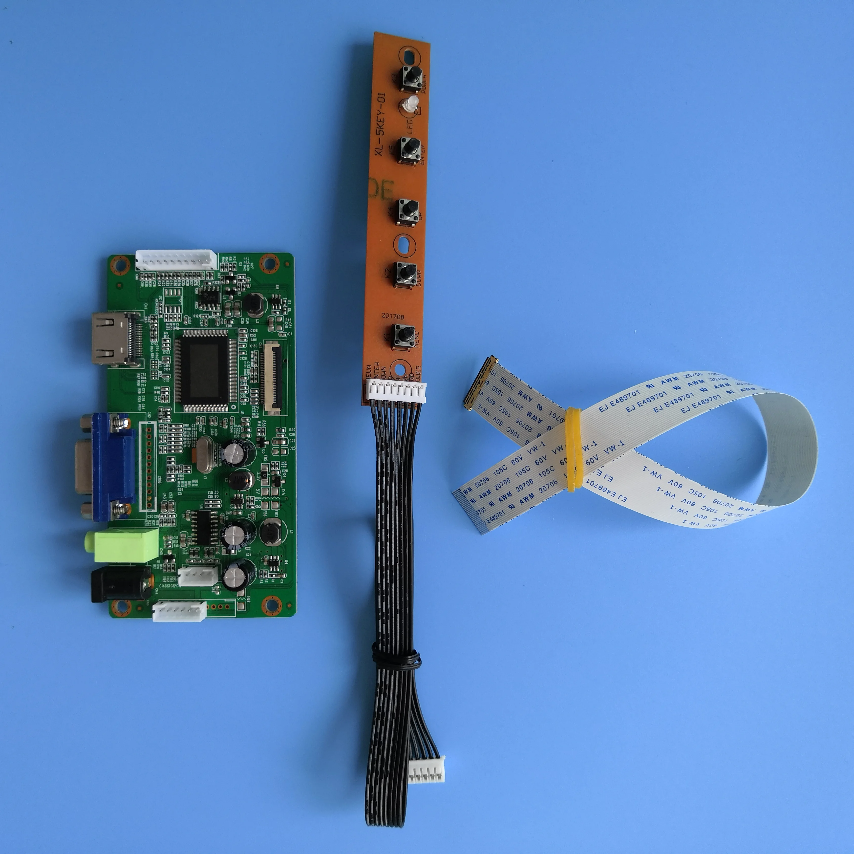 

for LTN156HL01-801 Controller board LCD DRIVER 30Pin monitor EDP LED 1920×1080 DIY KIT VGA SCREEN 15.6" display