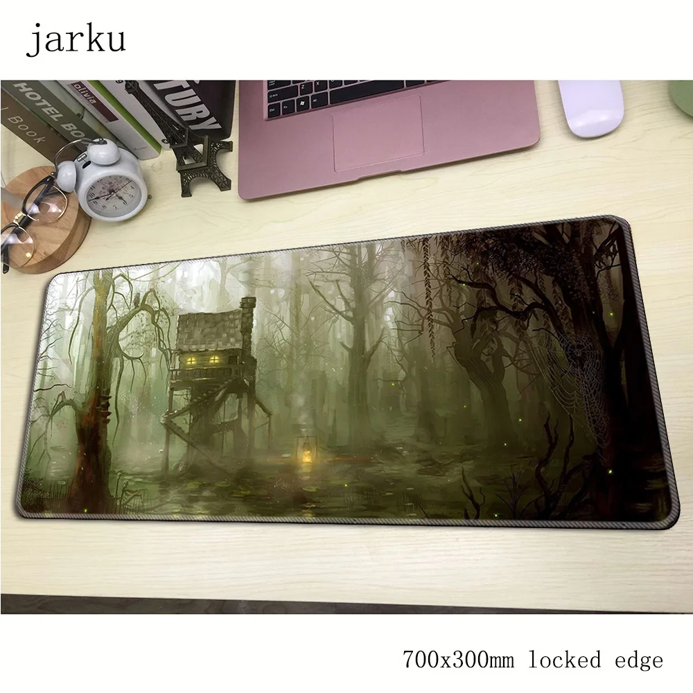 

Forest Fantasy mouse pad Popular Computer mat 800x400X3MM gaming mousepad large padmouse cheapest keyboard games pc gamer desk