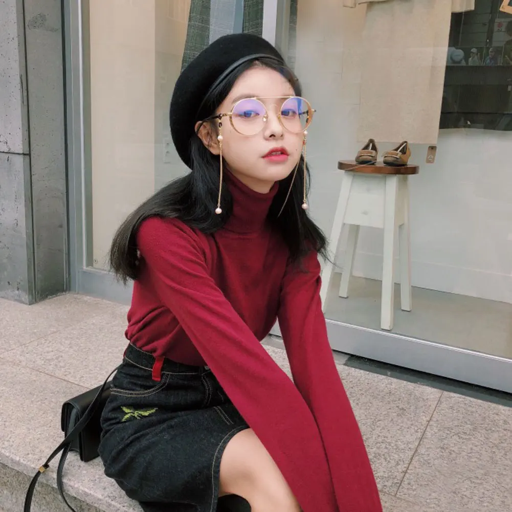 Модная цепочка для очков чтения женщин металлические шнуры солнцезащитных