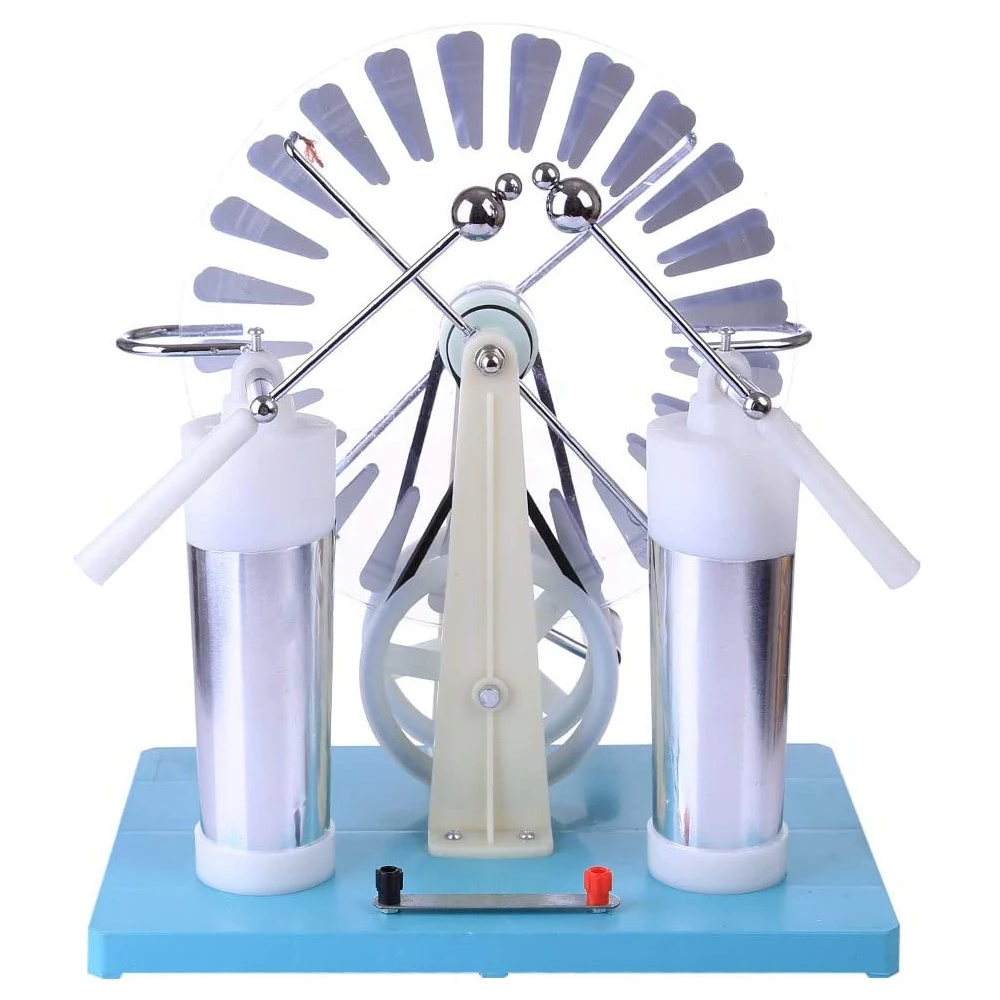 

Static Machine, Physics Machine Electrostatic Generator Model Scientific Toy, Physics Electrostatic Generator