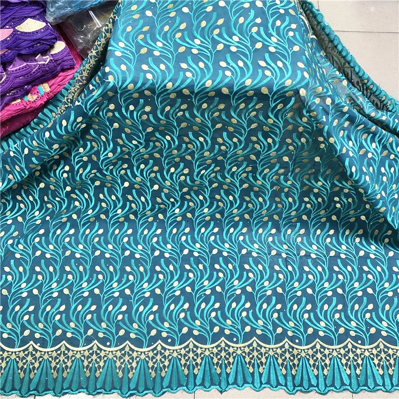 Новейшая швейцарская кружевная ткань нигерийское хлопковое кружево с вышивкой
