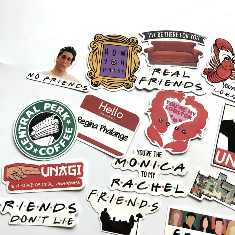 Друзья ТВ-шоу поклонники подарок украшение наклейка для сделай сам скрапбукинг