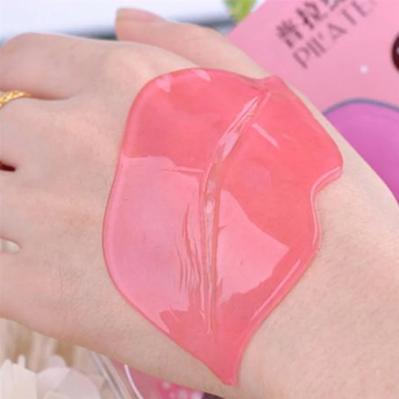 Гелевая маска для губ накладки увлажнения отшелушивающие линии удаления пятен