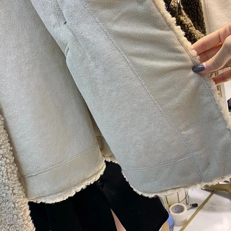 Одноцветный жилет из овечьего меха 2019 осенний и зимний новый свободный ретро с