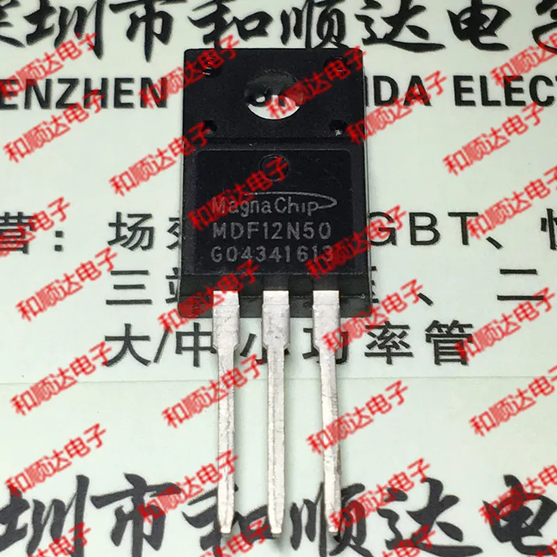 

Оригинальный Новый/5 шт./MDF12N50 TO-220F 500V 12A