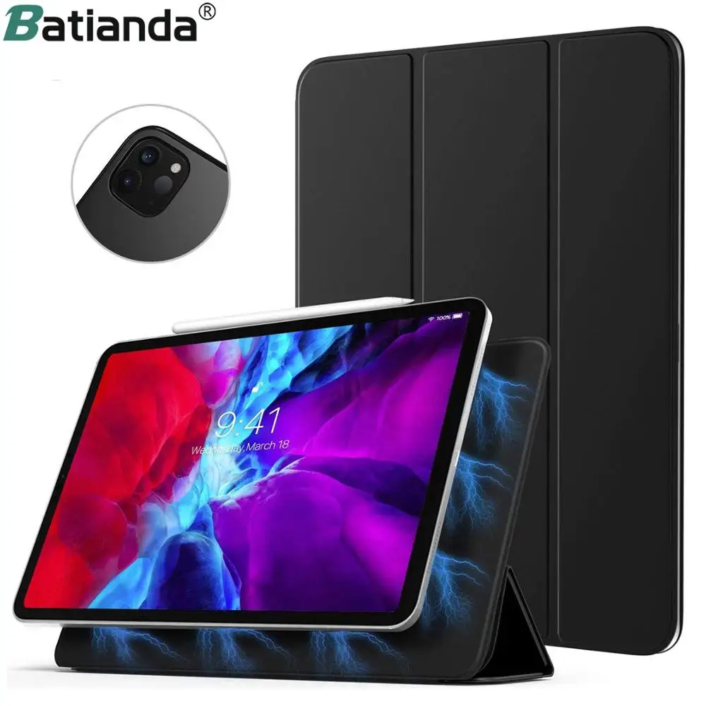 Чехол для iPad Pro 11 12 9 2020 2018 ультратонкий умный чехол дюйма магнитный с держателем