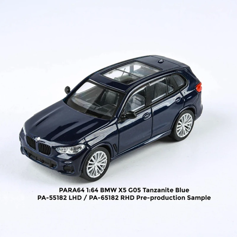 

PARA64 1/64 Diecast Model Car X5 Alloy Model Gift Collection Car Model Diecast 1/64 - Blue