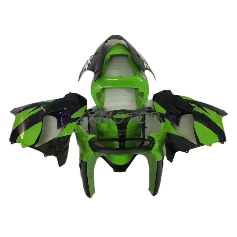 

Совершенно новые комплекты обтекателей для мотоциклов инъекций 100% подходит для Kawasaki Ninja ZX9R 2002 2003 зеленый черный обтекатель zx9r 02 03 IO47