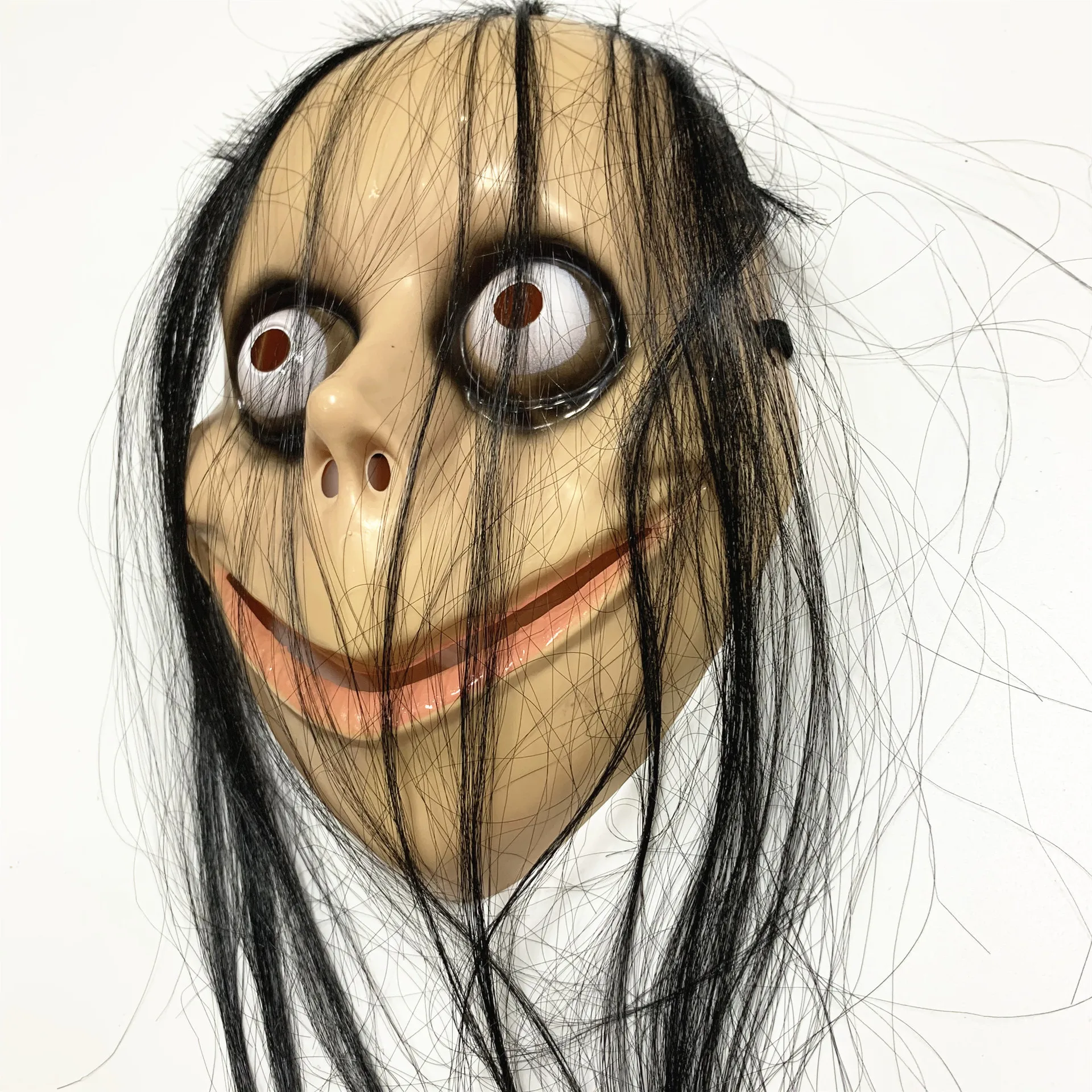 Маска на Хэллоуин маска маленького дьявола ужасная пугающая реалистичный череп