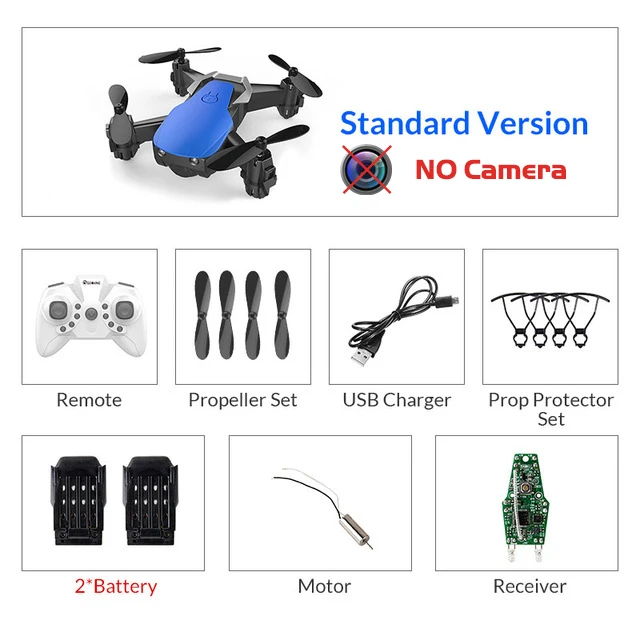 blue30w2batteries Eachine E61 E61HW Мини WiFi FPV с HD камерой высота режим удержания складной Радиоуправляемый Дрон Квадрокоптер RTF - Цвет: blue30w2batteries