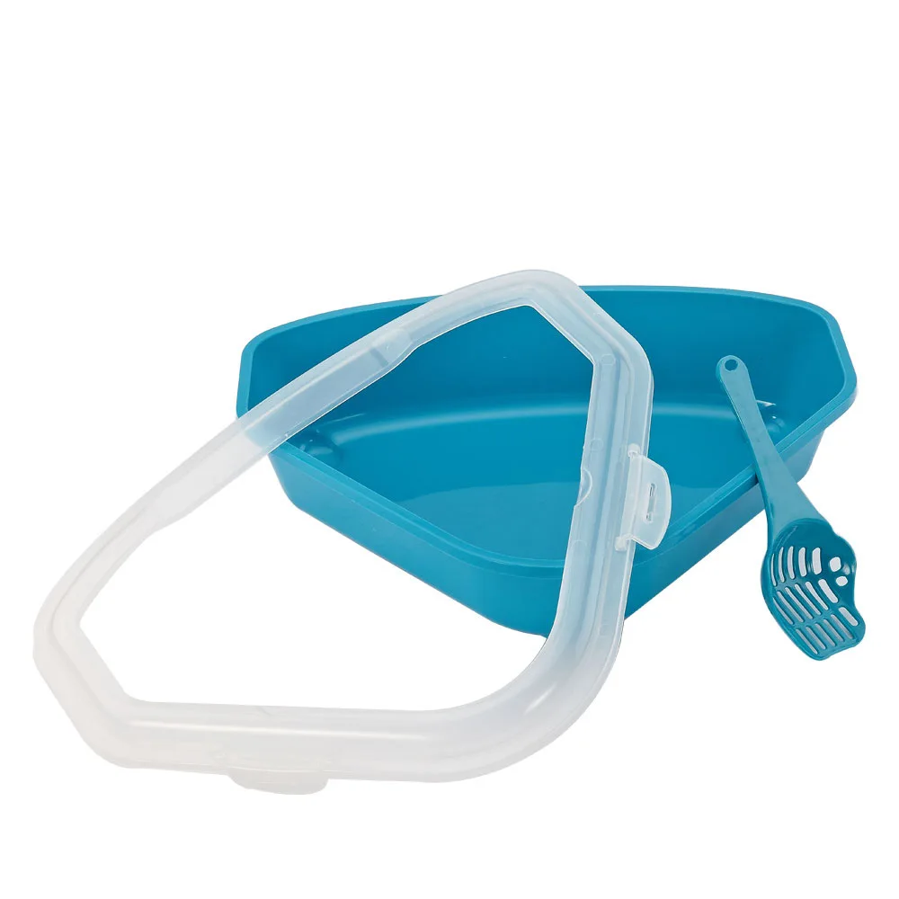 Туалет поднос для кошачьего туалета кошек и собак противоразбрызгивающий туалет