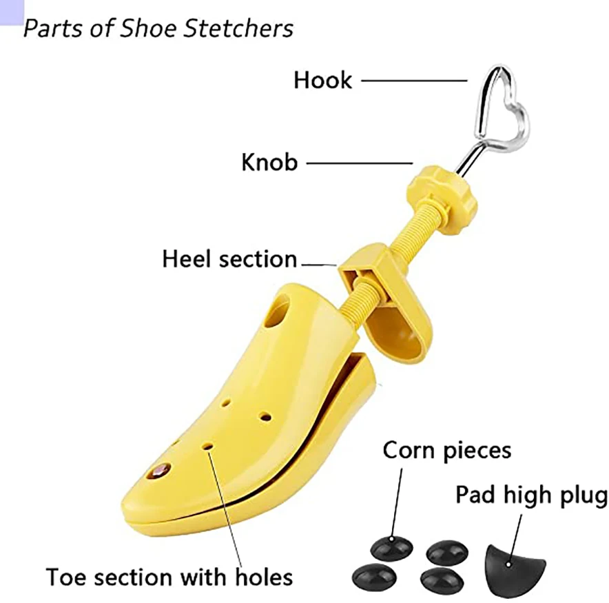 1 пара носков в стиле унисекс с Пластик обуви дерево Регулируемая Растяжка для на