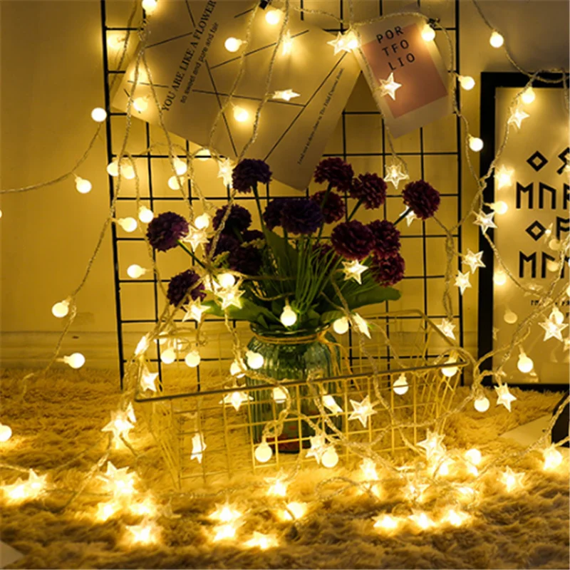 10 м 100 светодиодный Новый год Рождество вечерние Открытый Декор фея гирлянды