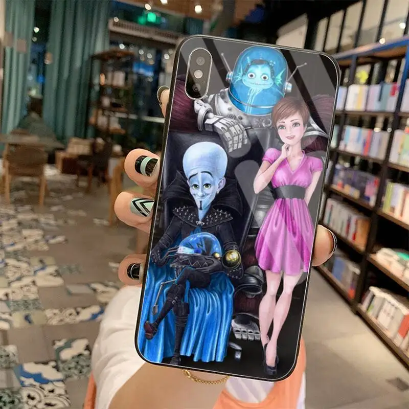 Роскошный чехол для телефона Megamind CUTEWANAN из анимационного фильма закаленное