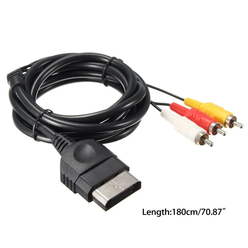 Новый 1 8 м HDMI совместимый штекер к 3 RCA 1080P AV аудио видео компоненты преобразования