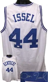 

Dan Issel #44 Kentucky bule white Basketball Jersey Stitched Custom Any Number Name jerseys